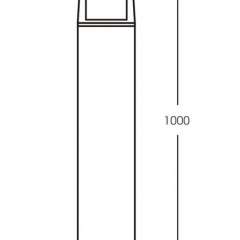 โคมไฟสนาม, Bollard